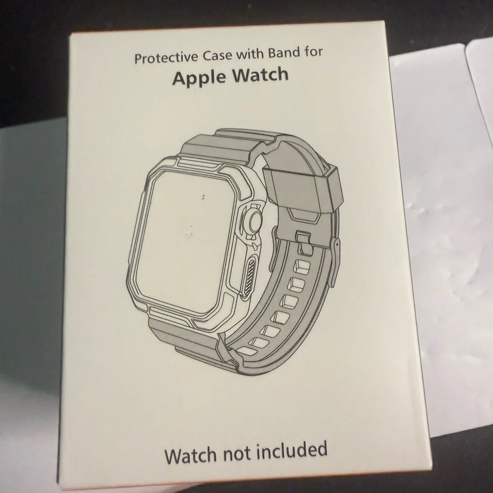 Apple Watch Case with Band - Silver Gray